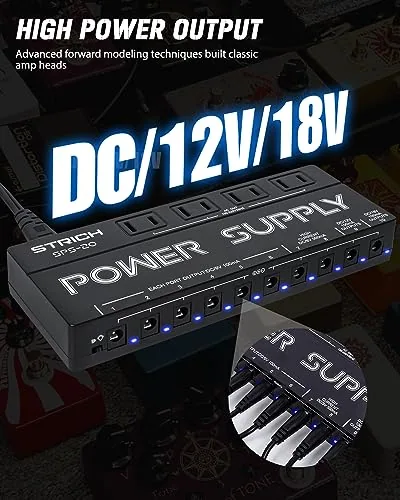 STRICH SPS-20 Pedal Power Supply